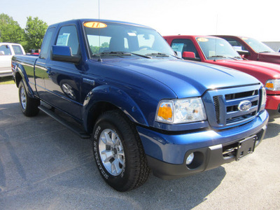 ford ranger 2011 lt  blue sport 4x4 gasoline 6 cylinders 4 wheel drive automatic 62863