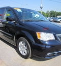 chrysler town and country 2011 dk  blue van touring stow n go flex fuel 6 cylinders front wheel drive automatic 62863