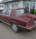 chrysler le baron 1987 maroon sedan gasoline 4 cylinders front wheel drive automatic 55016
