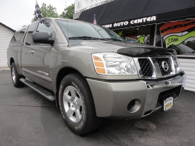 nissan titan 2006 gray 2wd king cab se flex fuel 8 cylinders rear wheel drive automatic 45005