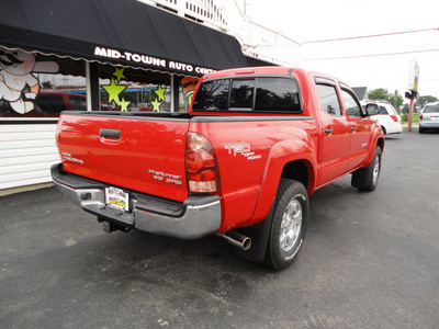 toyota tacoma 2006 red prerunner v6 gasoline 6 cylinders rear wheel drive automatic 45005