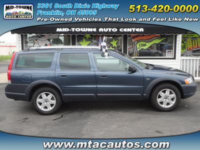 volvo xc70 2006 blue wagon awd gasoline 5 cylinders all whee drive automatic 45005