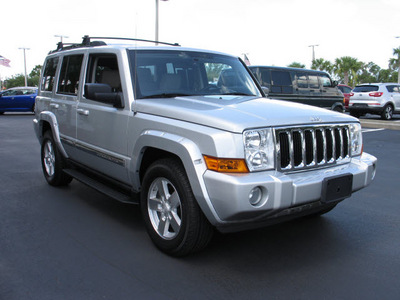 jeep commander 2007 silver suv limited gasoline 8 cylinders rear wheel drive automatic 33912