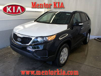 kia sorento 2012 ebony suv lx gasoline 4 cylinders front wheel drive automatic 44060