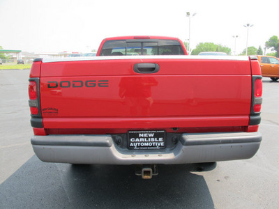 dodge ram pickup 1500 2000 red pickup truck st gasoline 6 cylinders rear wheel drive automatic 45344