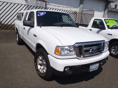 ford ranger 2009 white xlt 4x4 gasoline 6 cylinders 4 wheel drive automatic with overdrive 98371
