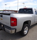 chevrolet silverado 1500 2011 silver pickup truck lt flex fuel 8 cylinders 2 wheel drive automatic 60007