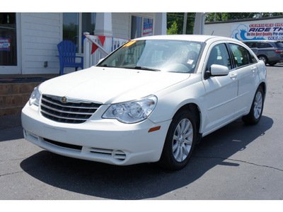 chrysler sebring 2010 white sedan limited gasoline 4 cylinders front wheel drive not specified 28677