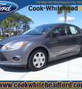 ford focus 2012 gray sedan s gasoline 4 cylinders front wheel drive automatic 32401