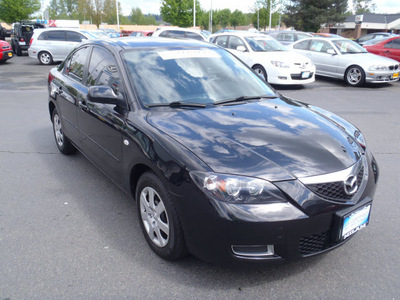 mazda mazda3 2009 black sedan gasoline 4 cylinders front wheel drive 5 speed manual 98371