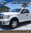 ford f 150 2011 white xlt flex fuel 6 cylinders 2 wheel drive automatic 32401