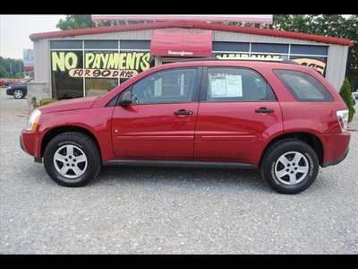 chevrolet equinox 2006 red suv ls gasoline 6 cylinders front wheel drive automatic 27569