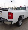 chevrolet silverado 1500 2011 white work truck flex fuel 8 cylinders 2 wheel drive automatic 60007