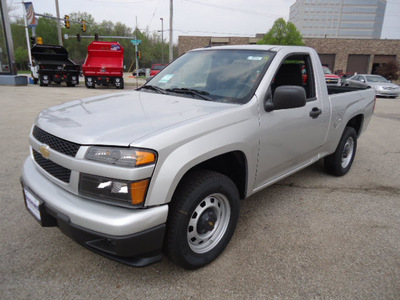 chevrolet colorado 2011 silver work truck gasoline 4 cylinders 2 wheel drive automatic 60007