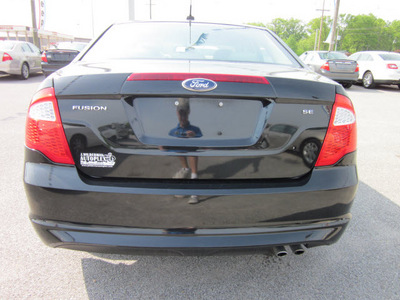ford fusion 2010 black sedan se gasoline 4 cylinders front wheel drive automatic 62863