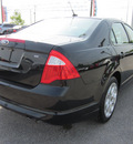 ford fusion 2010 black sedan se gasoline 4 cylinders front wheel drive automatic 62863