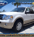 ford expedition 2011 white suv xlt flex fuel 8 cylinders 2 wheel drive automatic 32401