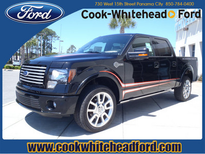 ford f 150 2011 black harley davidson gasoline 8 cylinders 4 wheel drive automatic 32401