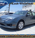 ford fusion 2011 blue sedan se gasoline 4 cylinders front wheel drive automatic 32401
