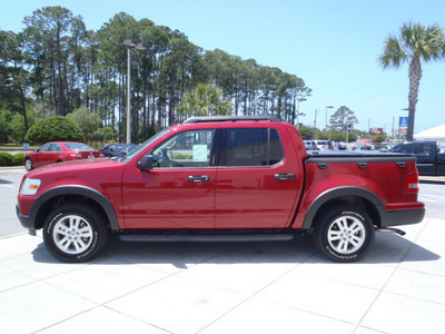 ford explorer sport trac 2010 dk  red suv xlt gasoline 6 cylinders 2 wheel drive automatic 32401