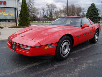 chevrolet corvette 1984 red gasoline v8 rear wheel drive automatic 61008