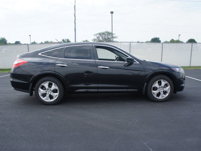 honda accord crosstour 2010 black wagon ex l gasoline 6 cylinders all whee drive 5 speed automatic 47129