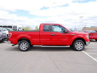 ford f 150 2011 red pickup truck xlt flex fuel 6 cylinders 2 wheel drive 6 speed automatic 46168