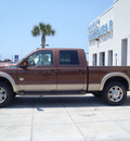 ford f 250 super duty 2011 brown lariat biodiesel 8 cylinders 4 wheel drive automatic 32401