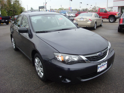 subaru impreza 2008 black sedan gasoline 4 cylinders all whee drive automatic 45324