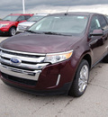 ford edge 2011 maroon suv limited gasoline 6 cylinders front wheel drive shiftable automatic 46168