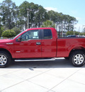 ford f 150 2011 red xlt gasoline 6 cylinders 4 wheel drive automatic 32401