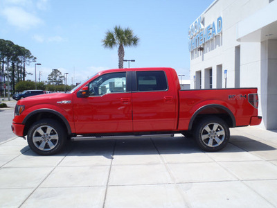 ford f 150 2011 red fx4 flex fuel 8 cylinders 4 wheel drive automatic 32401