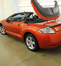 mitsubishi eclipse spyder 2007 orange gt gasoline 6 cylinders front wheel drive automatic 44060