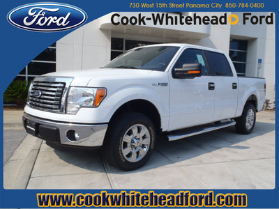 ford f 150 2011 white xlt flex fuel 6 cylinders 2 wheel drive automatic 32401