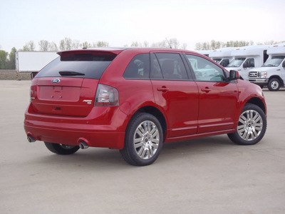 ford edge 2010 red suv sport gasoline 6 cylinders all whee drive automatic 62708