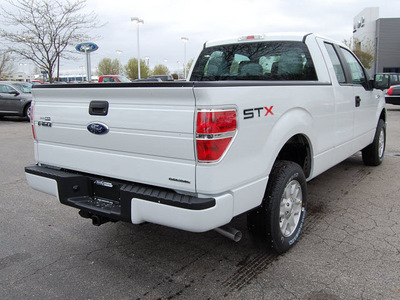ford f 150 2011 white pickup truck stx flex fuel 6 cylinders 2 wheel drive 6 speed automatic 46168