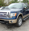 ford f 150 2011 dk  blue flex fuel 8 cylinders 4 wheel drive automatic 46168