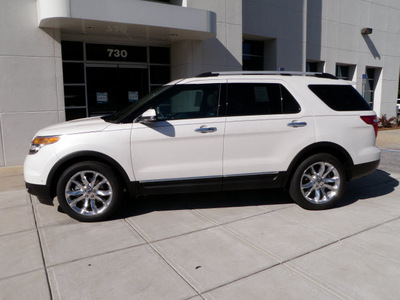 ford explorer 2011 white suv limited gasoline 6 cylinders front wheel drive automatic 32401