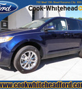 ford edge 2011 dk  blue limited gasoline 6 cylinders front wheel drive automatic 32401
