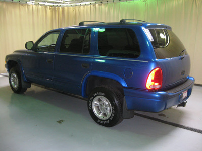 dodge durango 2000 blue suv slt gasoline v8 4 wheel drive automatic with overdrive 44883