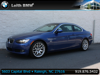 bmw 3 series 2008 blue coupe 328i gasoline 6 cylinders rear wheel drive automatic 27616