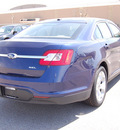 ford taurus 2011 dk  blue sedan sel gasoline 6 cylinders front wheel drive 6 speed automatic 46168