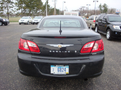 chrysler sebring 2008 black flex fuel 6 cylinders front wheel drive automatic 45324