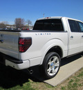 ford f 150 2011 white lariat limited 4x4 gasoline 8 cylinders 4 wheel drive automatic 62863