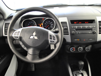 mitsubishi outlander 2011 black suv es gasoline 4 cylinders front wheel drive automatic 44060
