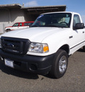 ford ranger 2008 white pickup truck xl 2wd gasoline 4 cylinders 2 wheel drive automatic with overdrive 98371