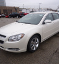 chevrolet malibu 2011 white sedan lt gasoline 4 cylinders front wheel drive automatic 60007