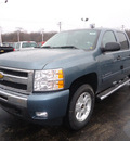 chevrolet silverado 1500 2011 blue lt flex fuel v8 4 wheel drive automatic 60007