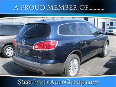 buick enclave 2009 blue suv cxl gasoline 6 cylinders all whee drive automatic 13350