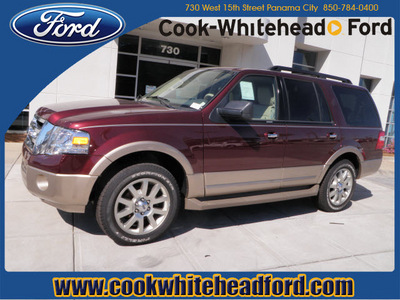 ford expedition 2011 brown suv xlt flex fuel 8 cylinders 2 wheel drive automatic 32401